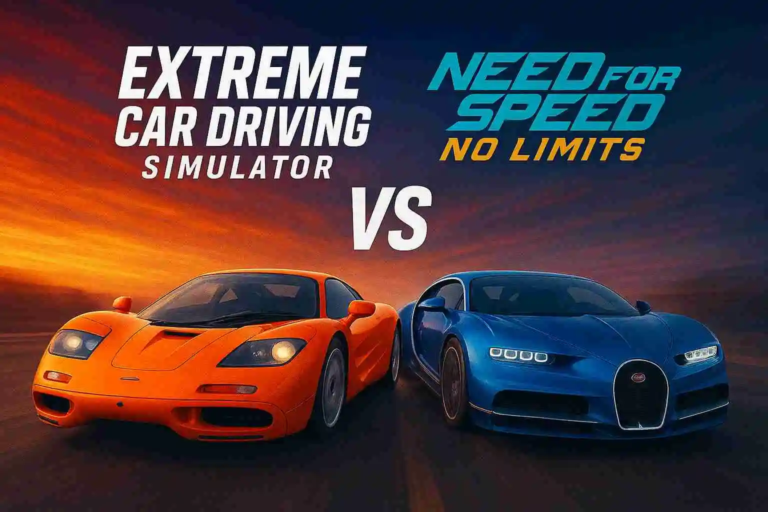 Extreme Car Driving Simulator Mod Apk Vs Need for Speed No Limits Mod Apk Extreme Car Driving Simulator Mod Apk Vs Need for Speed (No Limits)